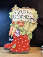 New- Grow Goodness - Sign