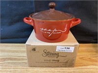 Stirring Thoughts 14oz Stoneware Soup Mug
