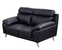 New American Eagle Furniture Leather Loveseat