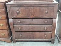 Massive 4 Drawer Empire Bureau