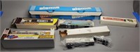 Lot of HO Track & 1/64 Scale Semis