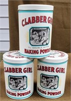 3 - Clabber Girl Canisters