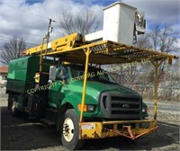 2011 FORD F-750 XL SUPERDUTY W/ VERSALIFT 60' AERI