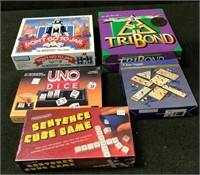 5 - New Games inc/ Monopoly & Uno