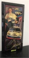 NUMBERED JEFF BURTON NASCAR CLOCK