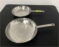 2 CULINARY EDGE FRY PANS