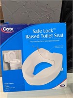 CAREX SAFE LOCK RAISED TOILET SEAT