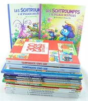 Les Schtroumpfs. Lot de 17 volumes en Eo