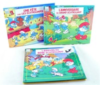 Les Schtroumpfs. Lot de 3 volumes 3D (1993)