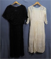 Black + White Lace Gowns