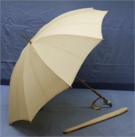 Vintage Ladies Umbrella w/ Sheath