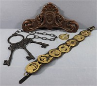 Horse Brasses + 2 Wall Hangings