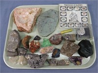 Group of Assorted Stones + Minerals