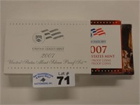 2007 SILVER US Mint Proof Set