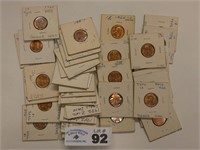 (41) Various Lincoln Head Pennies