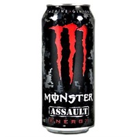 Monster Energy Drink, Assault, 16-Ounce Cans 24pk