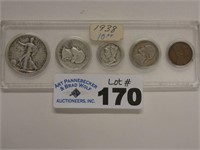 1938 Coin Set
