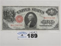 Series of 1917 One Dollar Note