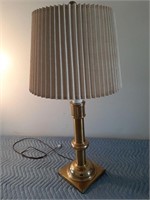 36" VINTAGE SOLID HEAVY BRASS LAMP
