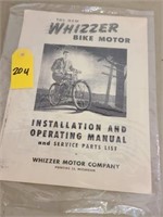 Wizzer Bike Motor Manual NIP