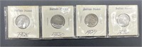 (4) Buffalo Head Nickels 1920, 1928,1929 and 1936