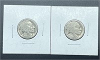 Buffalo Nickels: 1936 and Unknown Date