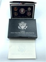 1993 United States Mint Premier Silver Proof Set