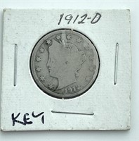 1912-D Liberty Head Nickel