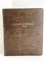 Canadian Nickels Coin Collection Book 1922-1982,