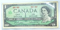 1967 Canadian One Dollar Bank Note