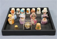 (18) Assorted Thimbles incl. Avon