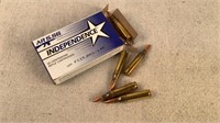 (20) Independence 55gr 5.56 NATO FMJ Ammo