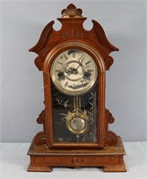 Antique Walnut Shelf Clock, Waterbury