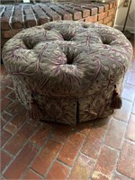 Turkish Style Round Ottoman