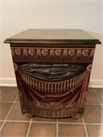 Saloon Swag Trunk or End Table with Storage