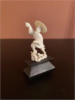 Chinese carved bone figurine