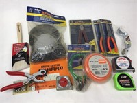 Lot of New Packaged Hand Tools & Misc Measurers