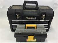 Kobalt 23" Tool Box w Drawers & Other Box