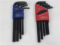 Full Set of New Allen Keys Metric & Standard