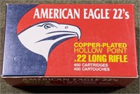 400 Rnd Brick American Eagle .22LR