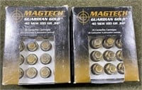 40 Rounds Magtech .40 S&W