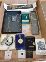 Lot of Assorted Necklaces, Jewelry, and Gem