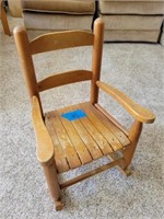 Child Size Rocking Chair 24" Tall 15" Wide