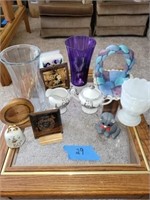Assorted Glassware Including Anniversary Items