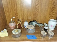 Assorted Glassware & Figurines