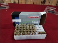 Federal 9mm Luger Hi-Shok JHP 155Gr 35ct