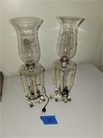 Pair of Lamps 19" Tall