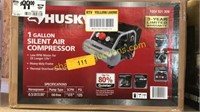 HUSKY 1 gal silent air compressor - 0.5 HP