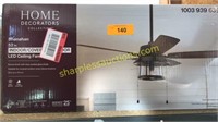 Home decorators indoor LED ceiling fan - 52 in -