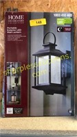 Home decorators portable exterior LED wall lantern